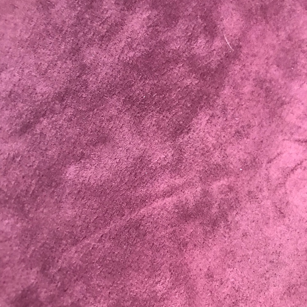 Elegant unworn high quality suede Midi Skirt - Eggplant 
Size 12 Brandon Thomas - Picture 5 of 11